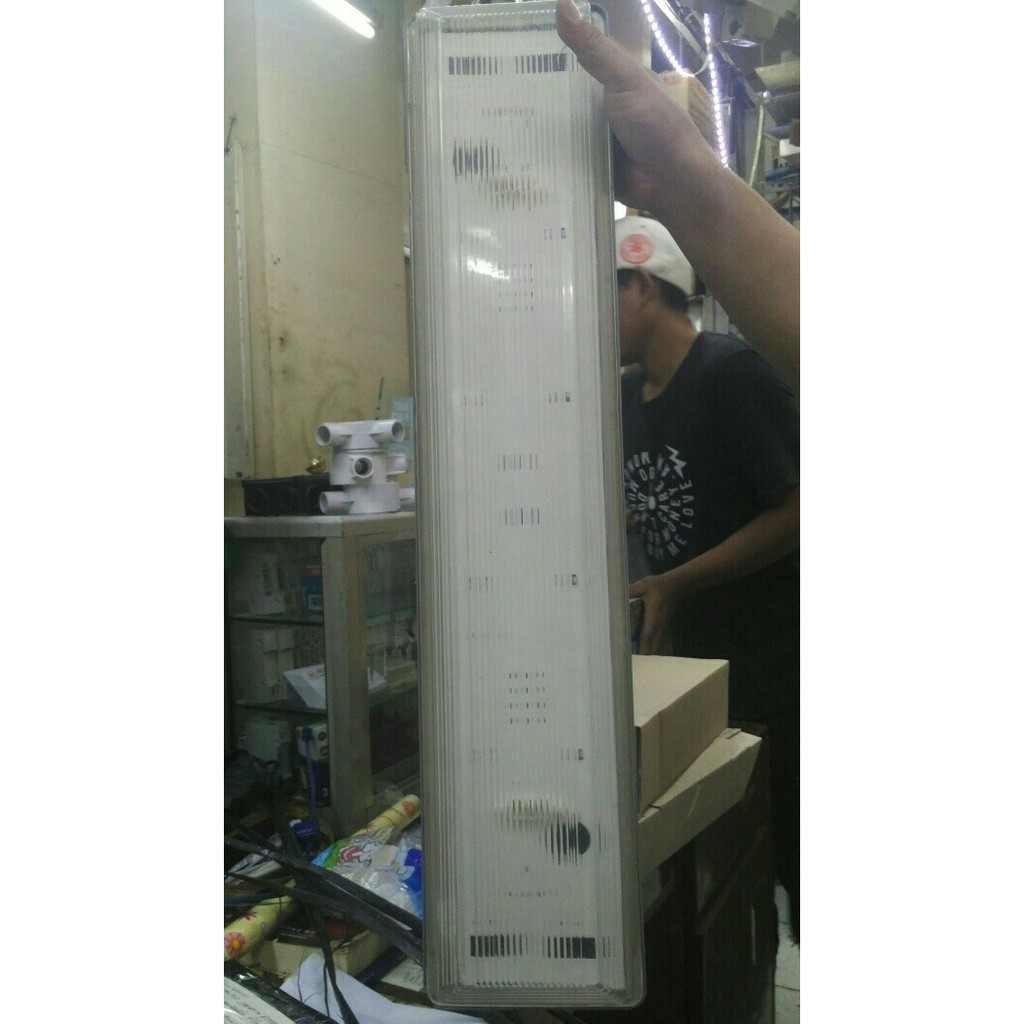 Kap Waterproof 2x18 watt dengan TL LED 
2x18Watt
 Komponen Philips