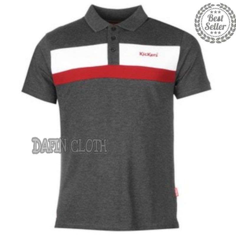 Polo shirt Kaos Kerah Pria Kickers