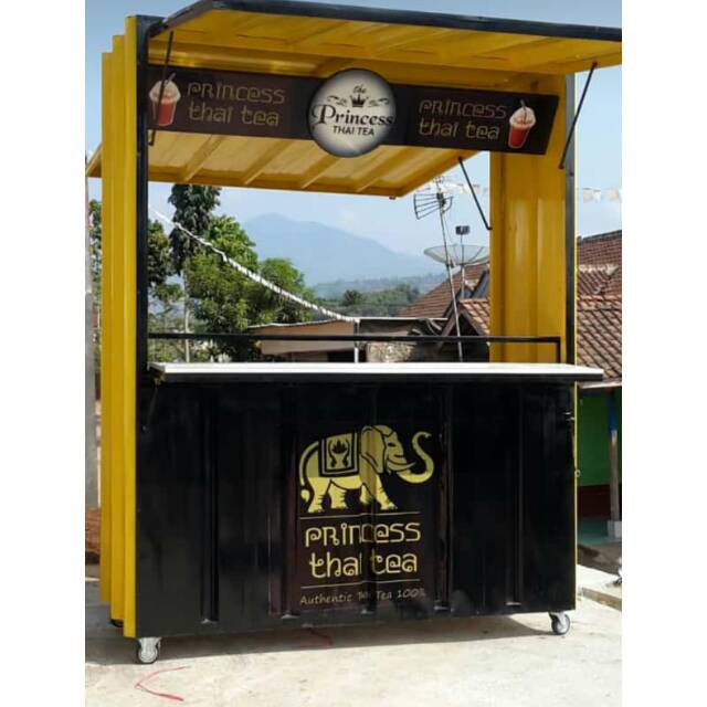 Container Booth Etalase Dagang FREE ONGKIR BANDUNG 