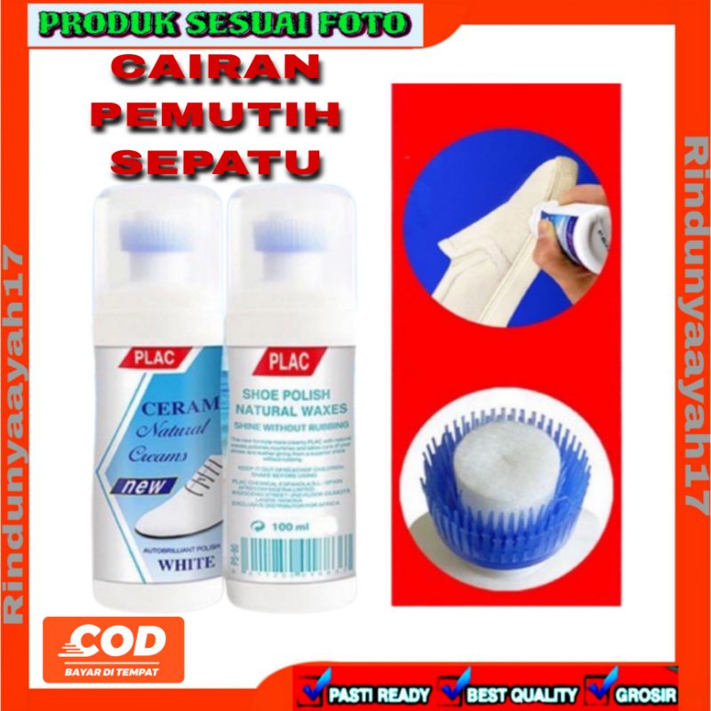 [RA] CAIRAN SEMIR PEMBERSIH PEMUTIH SEPATU 100ML SNEAKERS