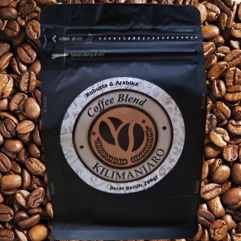 

vd201r Kopi Bubuk/Coffee Blend Robusta-Arabika 200 Gr Ds20X11