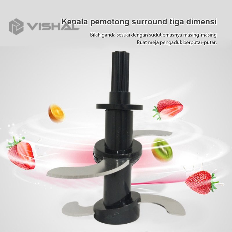 VISHAL Blender Portable mini Kapsul cutter Quatre/BLENDER KAPSUL SERBAGUNA VS-1828