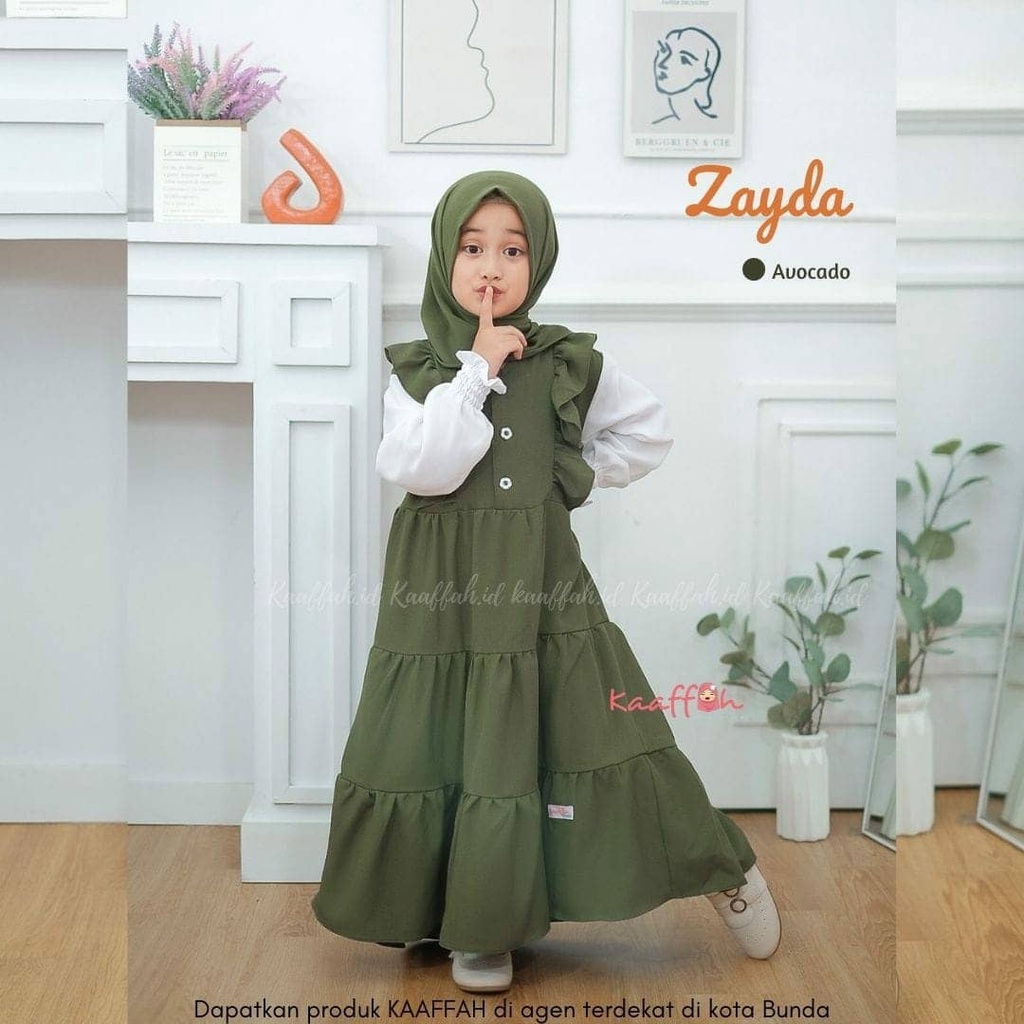 Terlaris Gamis Anak Perempuan usia 3-5 tahun