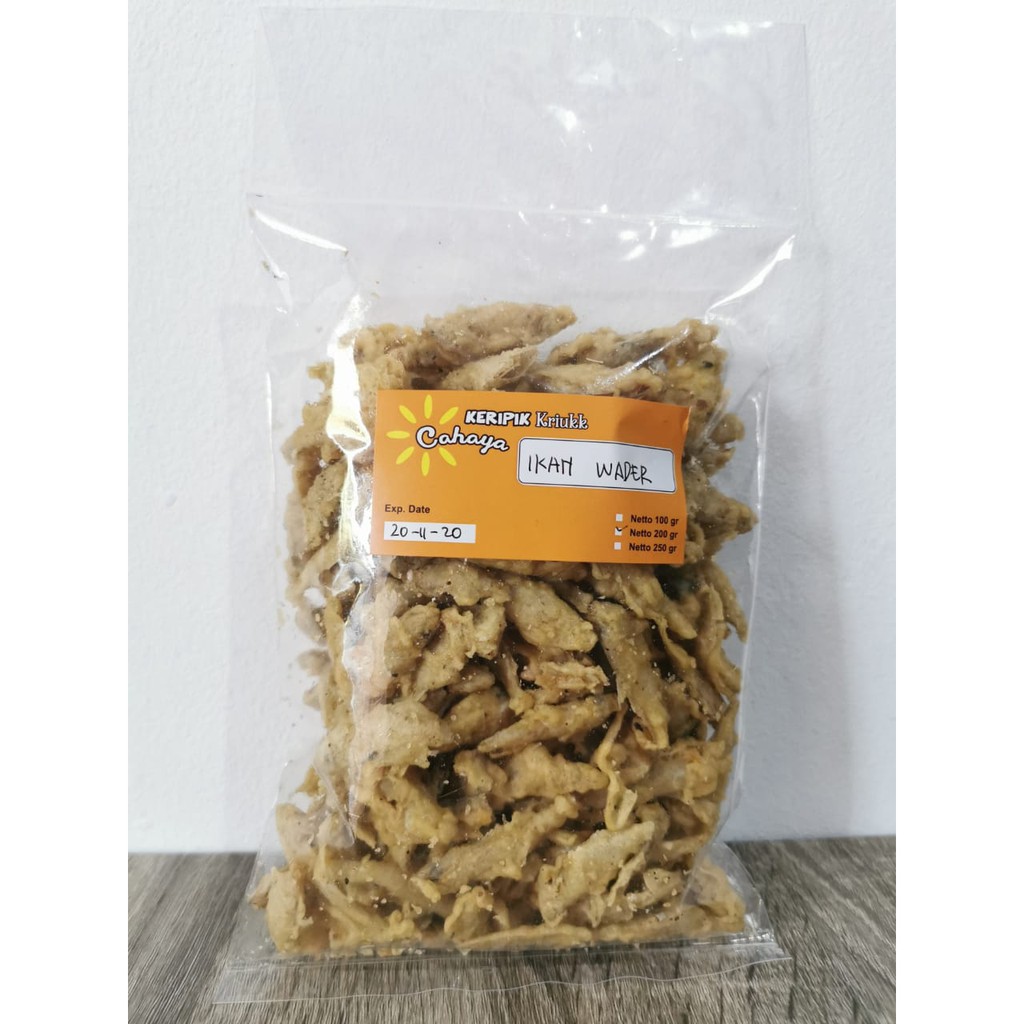Kerpiki Ikan wader solo 200 gr
