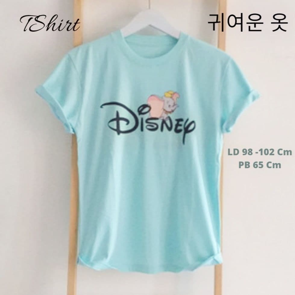 KAOS / T-SHIRT WANITA OVERSIZE XL – DISNEY DUMBO