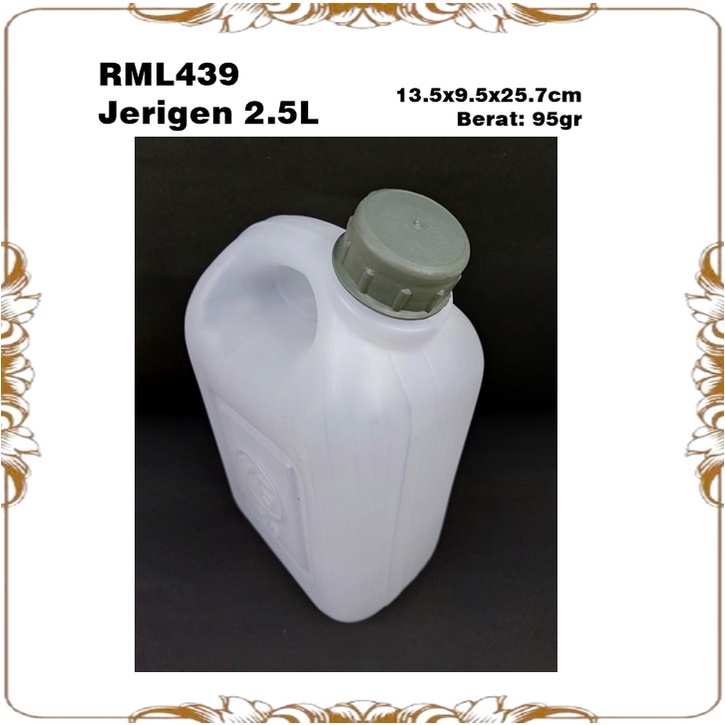 Jerigen/Container/Botol Cairan 2.5L