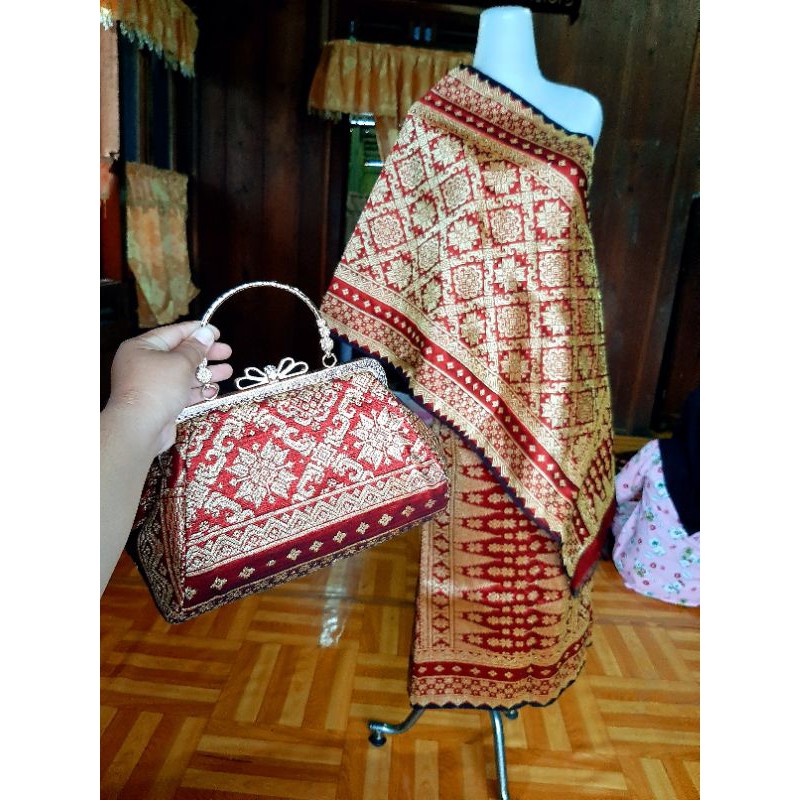 Jual Songket Palembang Asli Tenun Tangan Khas Palembang | Shopee Indonesia