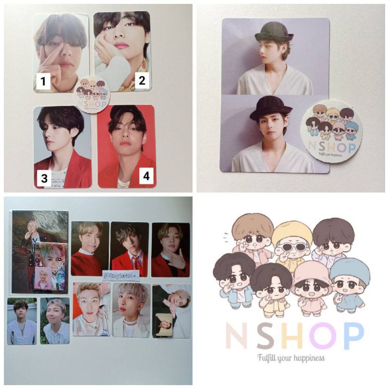 [READY STOCK] PC MERCH BOX 5 JUNGKOOK, SHARING SG JHOPE SET, LD PWS TAEHYUNG, LD PWS NAMJOON, PC MER