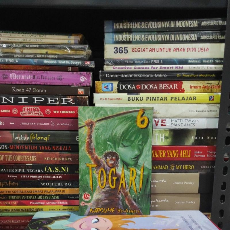 KOMIK ORIGINAL TOGARI 6 NATSUME YOSHINORI KOMIK BEKAS