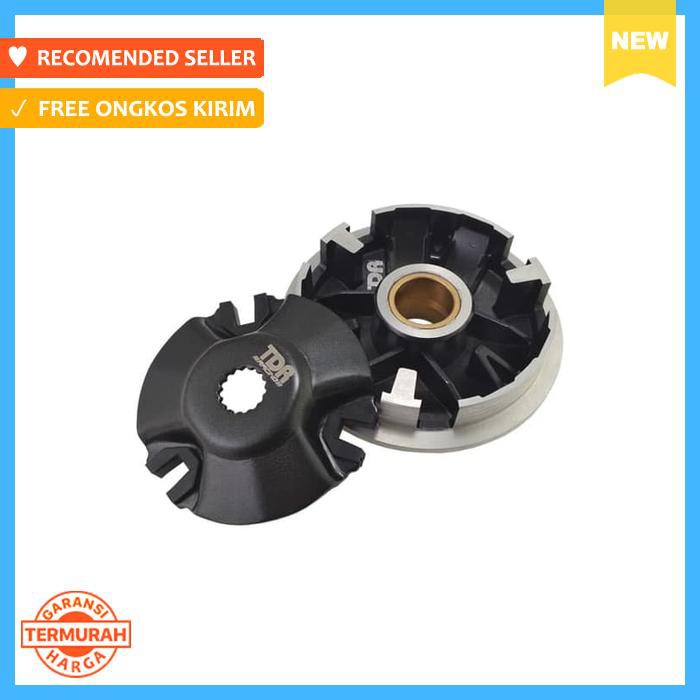 TEFLON PULLEY SET TDR BLACK MIO RUMAH ROLLER TANPA ROLLER