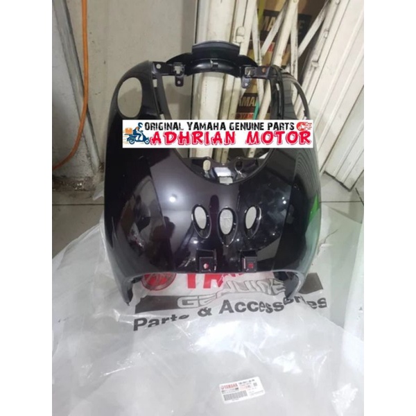TAMENG DEPAN SAYAP DEPAN FINO KARBU HITAM VIOLET ORIGINAL YAMAHA YGP
