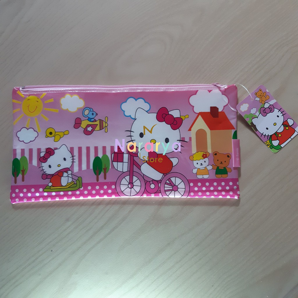 

Tempat Pensil Hello Kitty Besar / Tempat Pensil Lucu / Tempat Pulpen Karakter / Tempat Alat Tulis