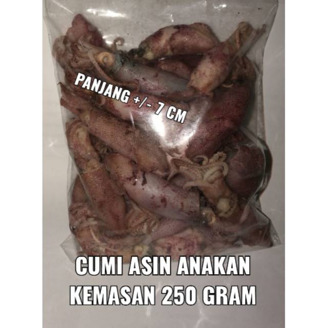 

CUMI ASIN ANAKAN KEMASAN 250 GRAM