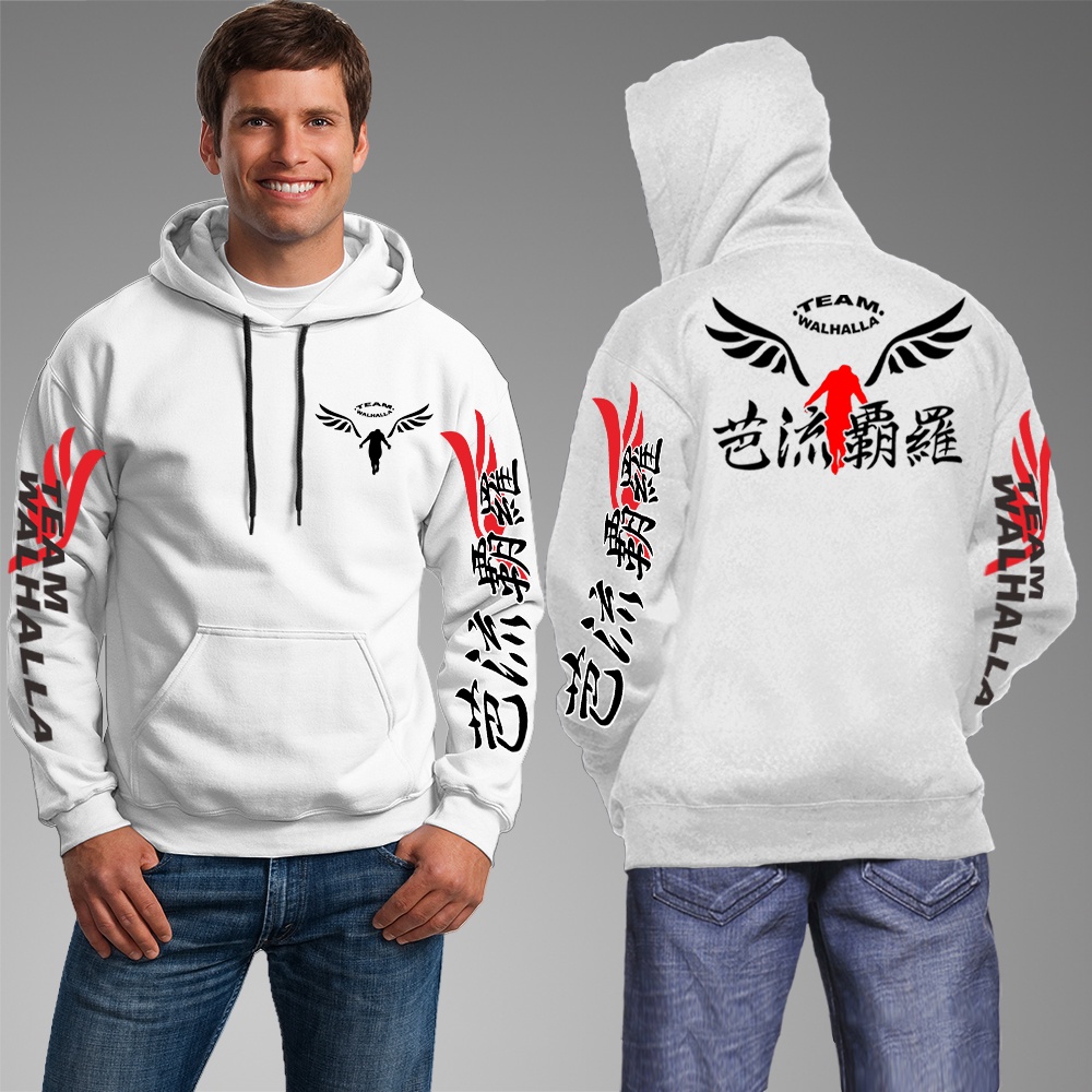 Brbie _ Jake Team Valhalla Tokyo Revengers,jaket geng tokyo manji,Hoodie, sweater Team Valhalla