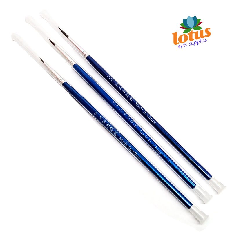 

Round Brush 1001 set 3 ( 0 / 00 / 000 )
