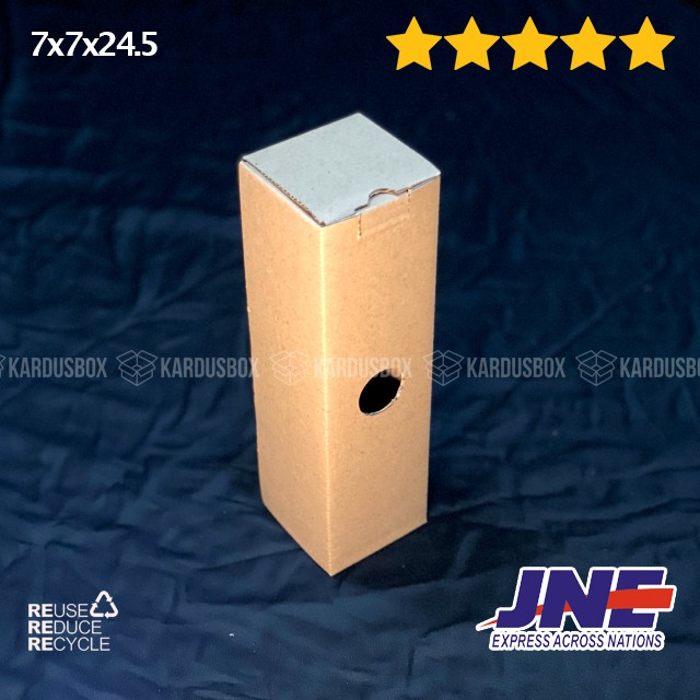 

10pcs Kardus Box Kaos [7x7x24.5cm]
