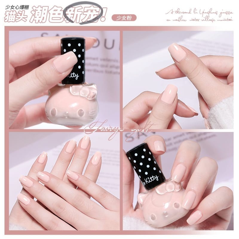 Kutek Kuku Fairy's Gift Cat Kuku Nail Polish Kutek Cair MALL SHOPPING