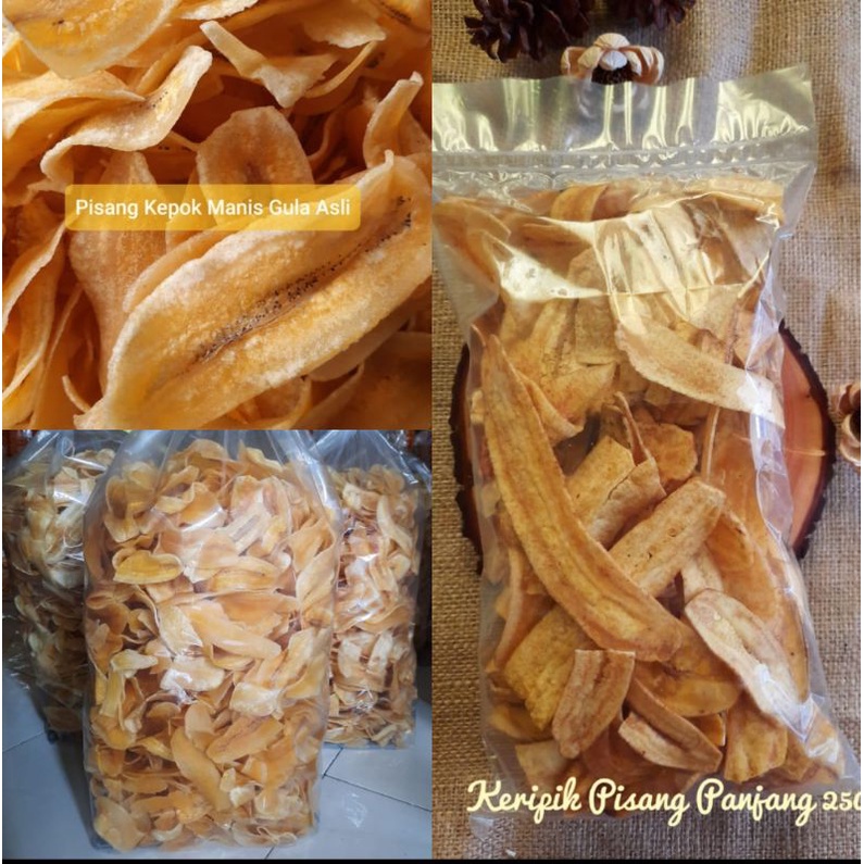 

[Palem Kuning] Keripik Pisang Kepok Manis 200 gram