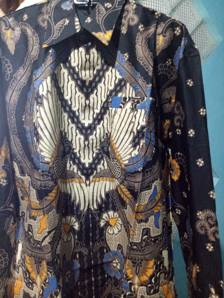 Batik Pria Alfariqoh Lapis Furing Katun Halus Sragenan Size M-xxl Asli Solo High Quality