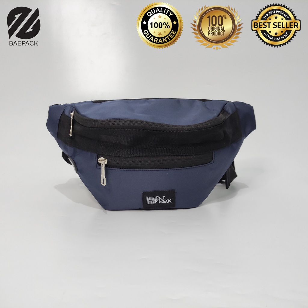 West Bag Tas Pinggang Diego Baepack / Tas Pinggang Cowok / Weist Bag Pria / Original Baepack