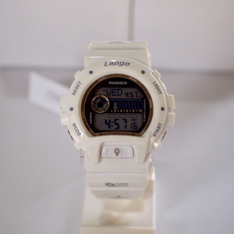 Pasnew Lapgo 1020D Sportwatch All White