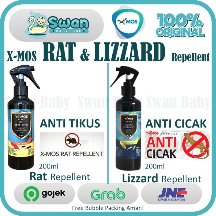 X-MOS Repellent / Xmos Repellent / Rat / Lizard / Cockroach