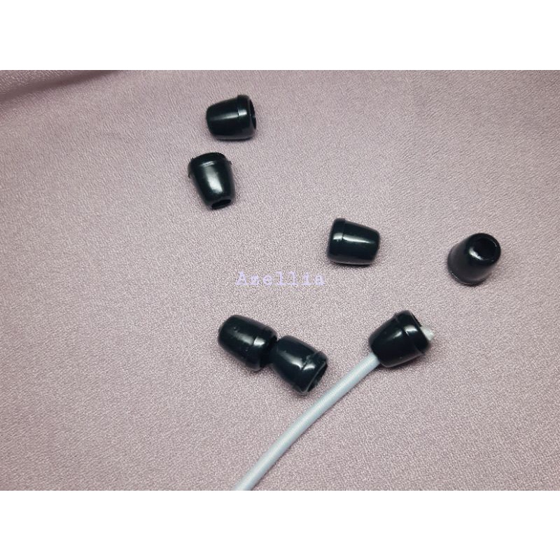 stopper ujung tali masker / tali jaket /lobi lobi