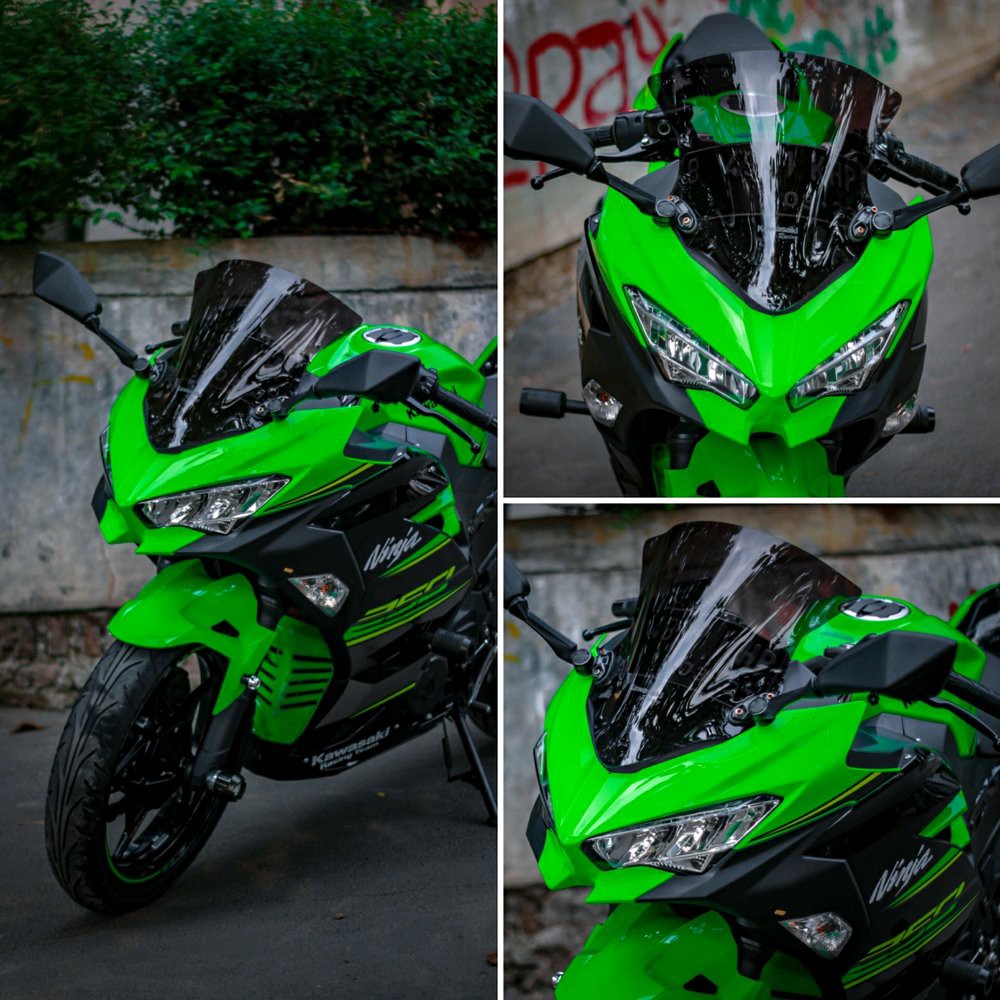 BARU visor new NINJA 250 VISOR NINJA 2018 250 FI VISOR NINJA NEW 250 F
