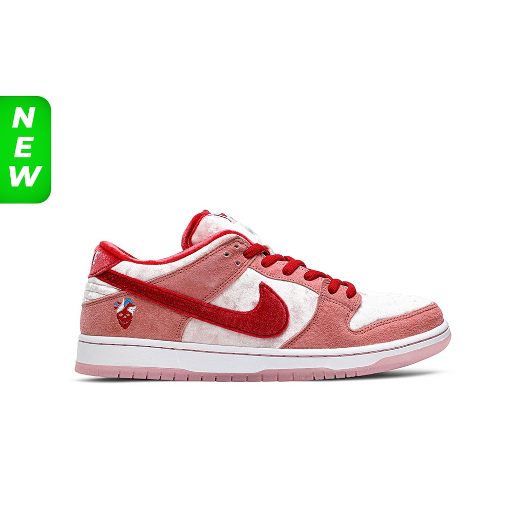 Sepatu Sneakers StrangeLove x Dunk Low SB 'Valentine's Day' Authentic 100% Realpict