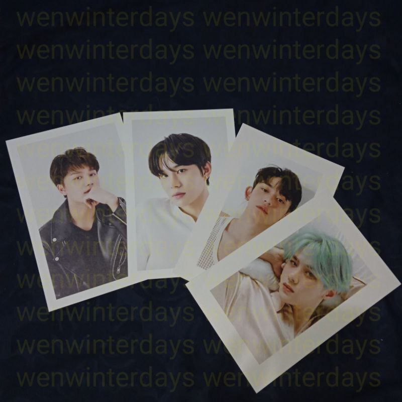 SHARING SEASON GREETING CALENDAR POSTCARD SG21 2021 NCT 127 WAYV WAY V KUN JAEHYUN JUNGWOO TAEIL LUC