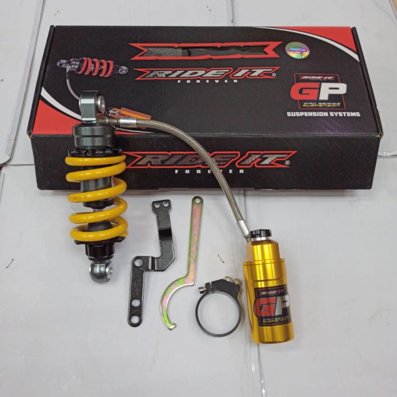 mono shock Ride iT gp 103 mx king jupiter mx old New Double Klik Tabung Pisah Bonus Stiker Ohlins