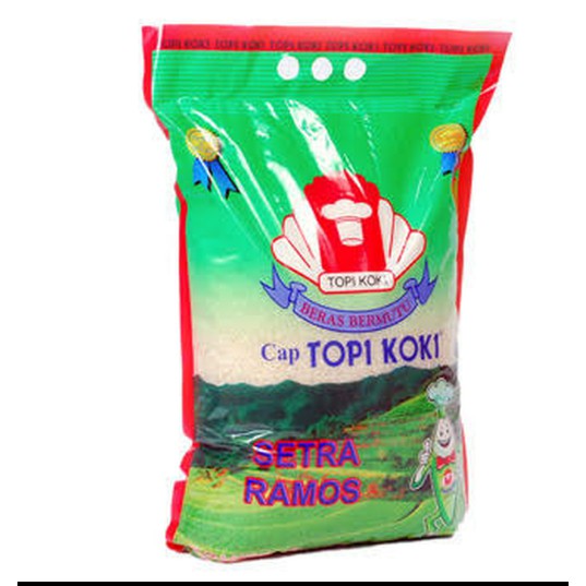 

RMY-SPM BERAS TOPI KOKI / BERAS SETRA RAMOS 5 KG