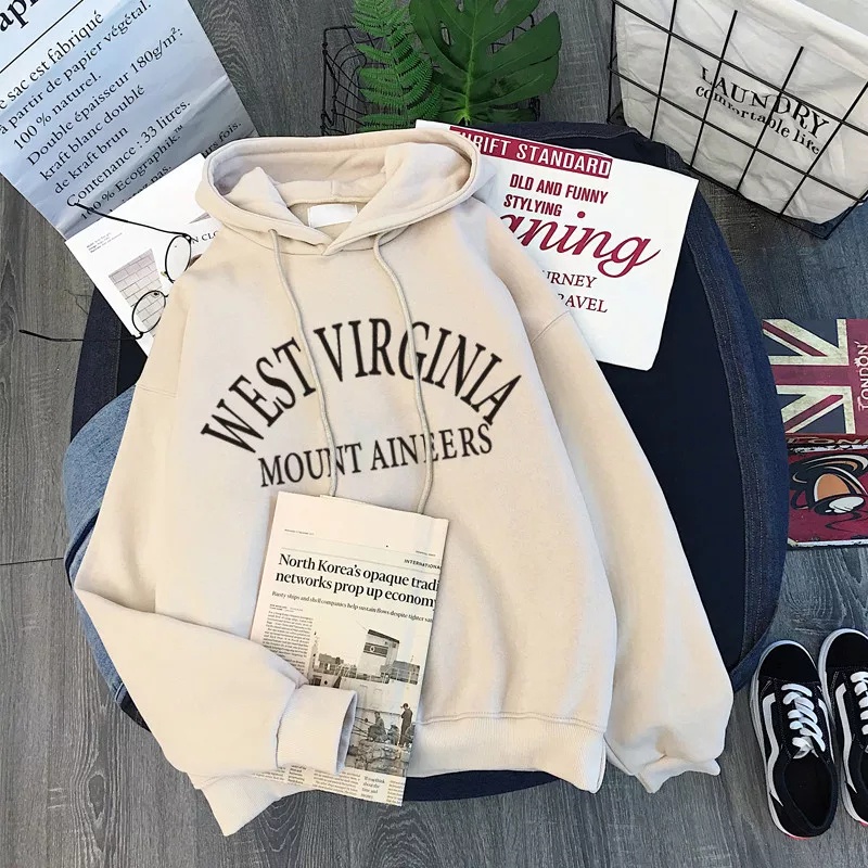 West Virginia | Hoodie Wanita Terbaru Bahan Flacee Tebal