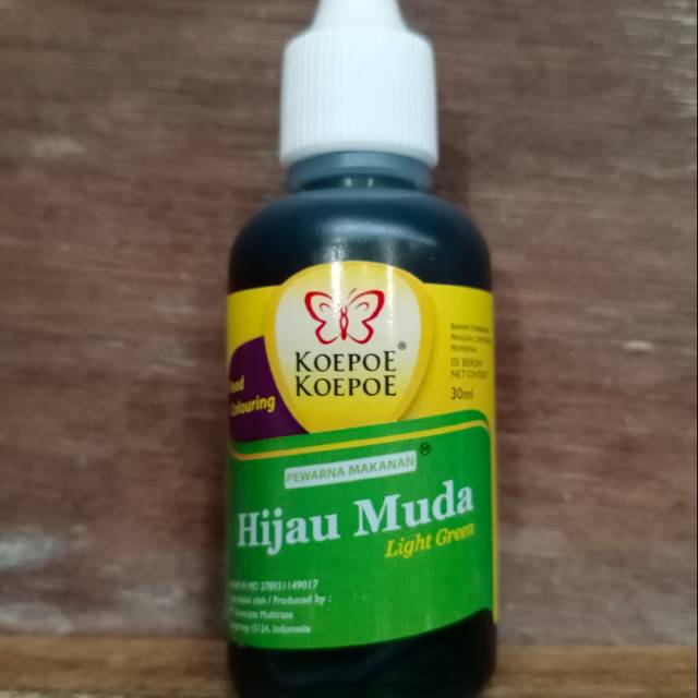 

Pewarna hijau muda