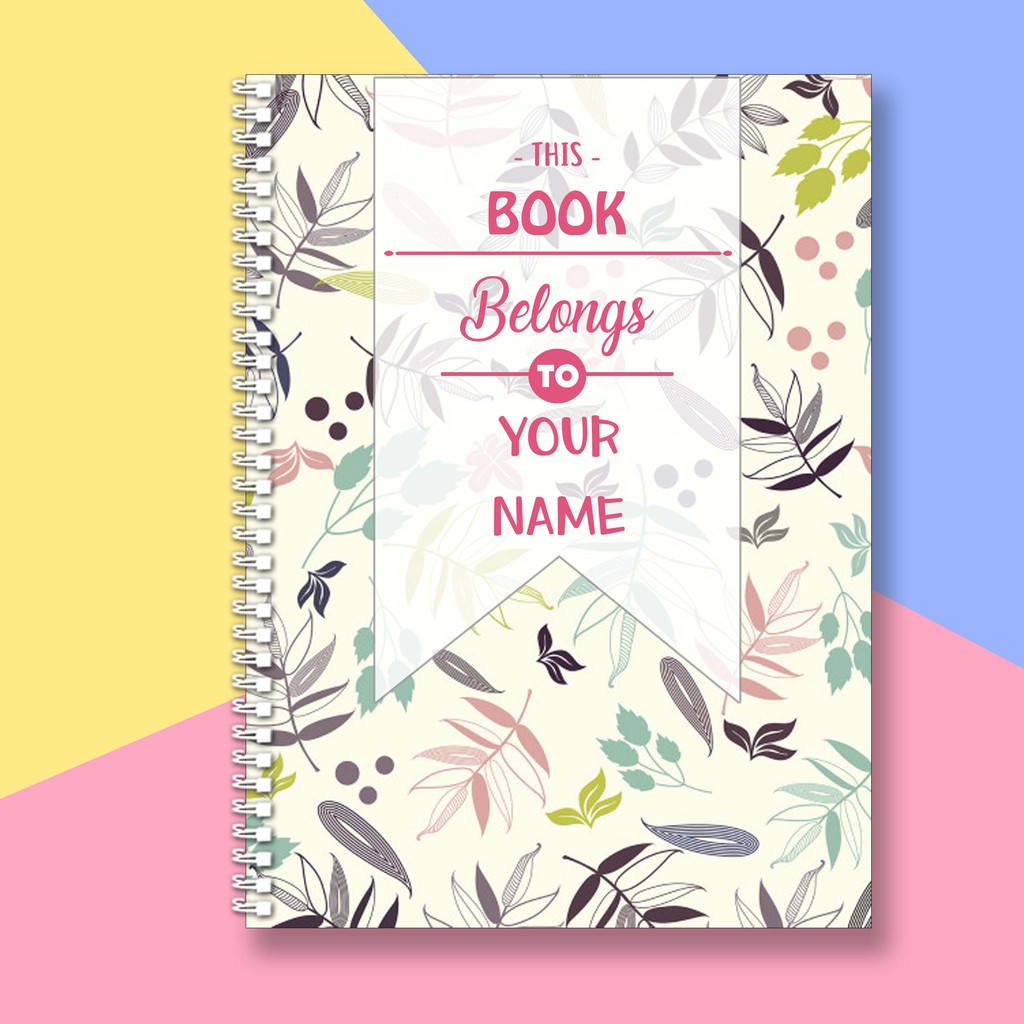 Notebook Blossom Flowers