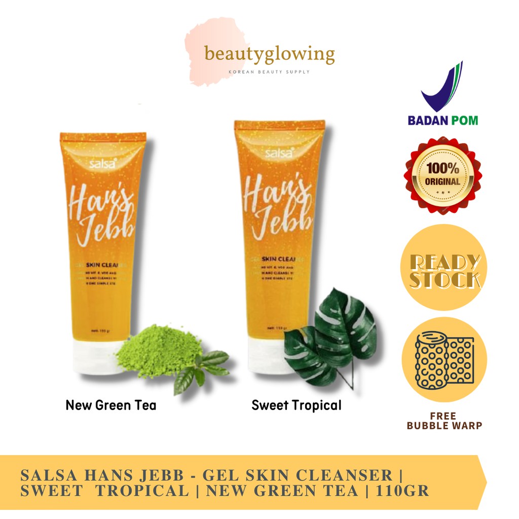 SALSA HANS JEBB GEL SKIN CLEANER - GEL PERONTOK DAKI - GEL CLEANSER