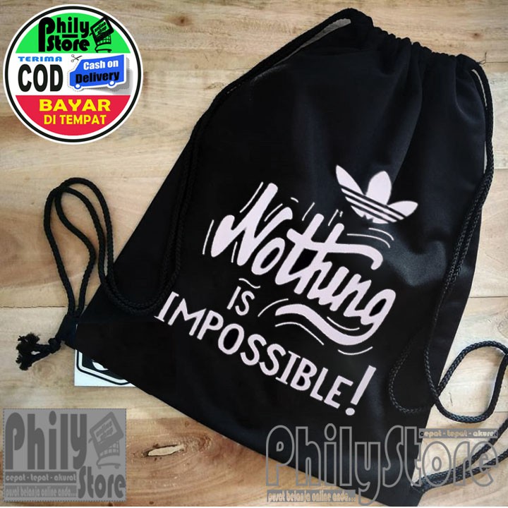 Tas Serut Nothing Is Impossible tas ransel sepeda / tas punggung sepeda top speed / tas runinng gyms