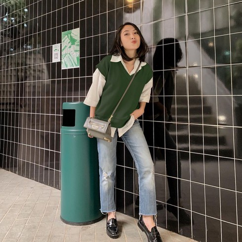 SF - Syifa Vest Basic / Vest Rompi Outer Wanita-4