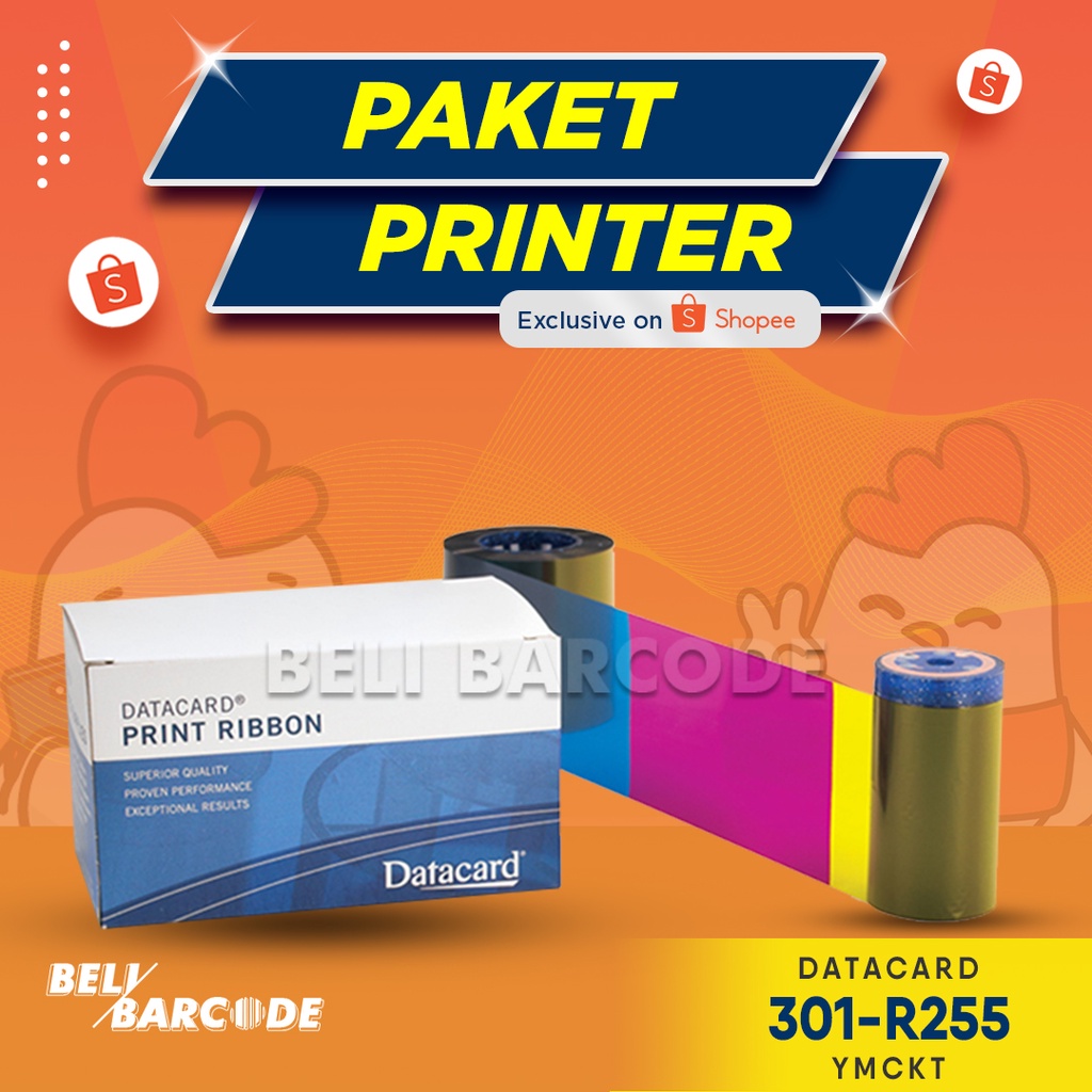 Ribbon Color Datacard SD307 YMCKT PN: 534700-301-R255 ( 250 IMG )