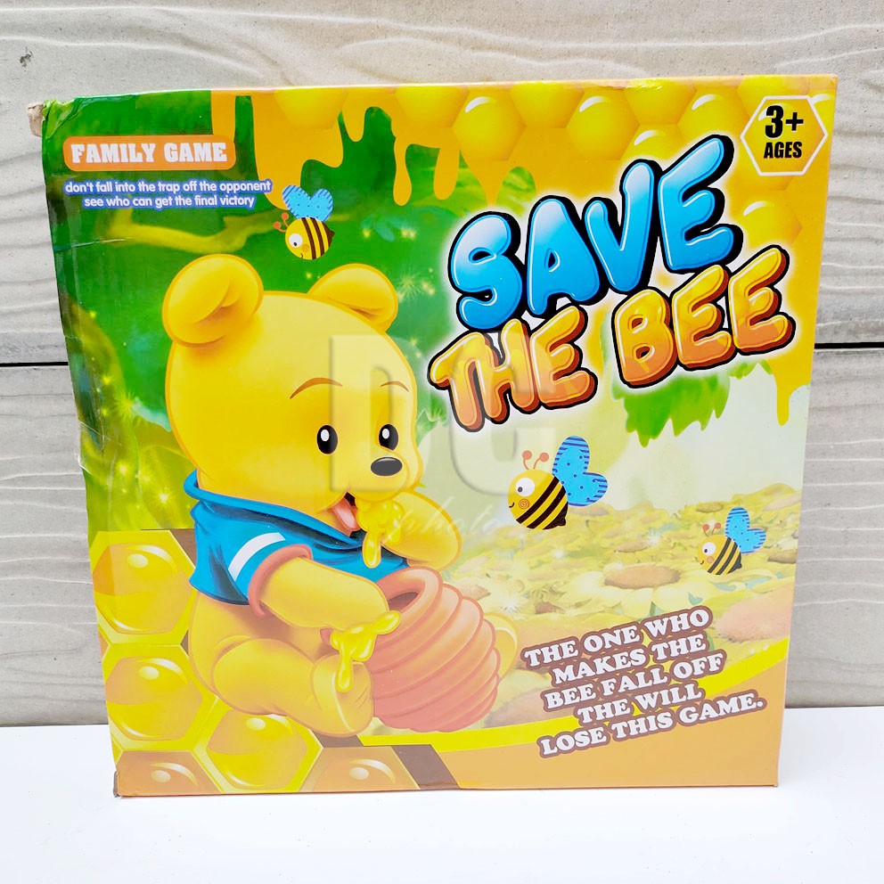 Save The Bee Winnie The Pooh Mainan Edukasi Strategi Asah Otak