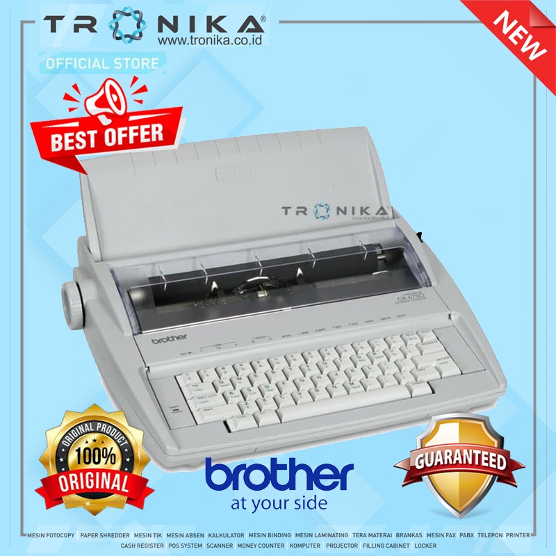 MESIN TIK ELEKTRIK | BROTHER GX-6750 | ORIGINAL | GARANSI RESMI