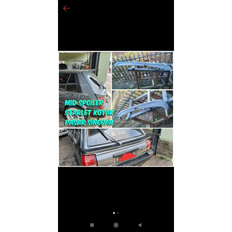 mid spoiler starlet kotak - LAURA VARIASI