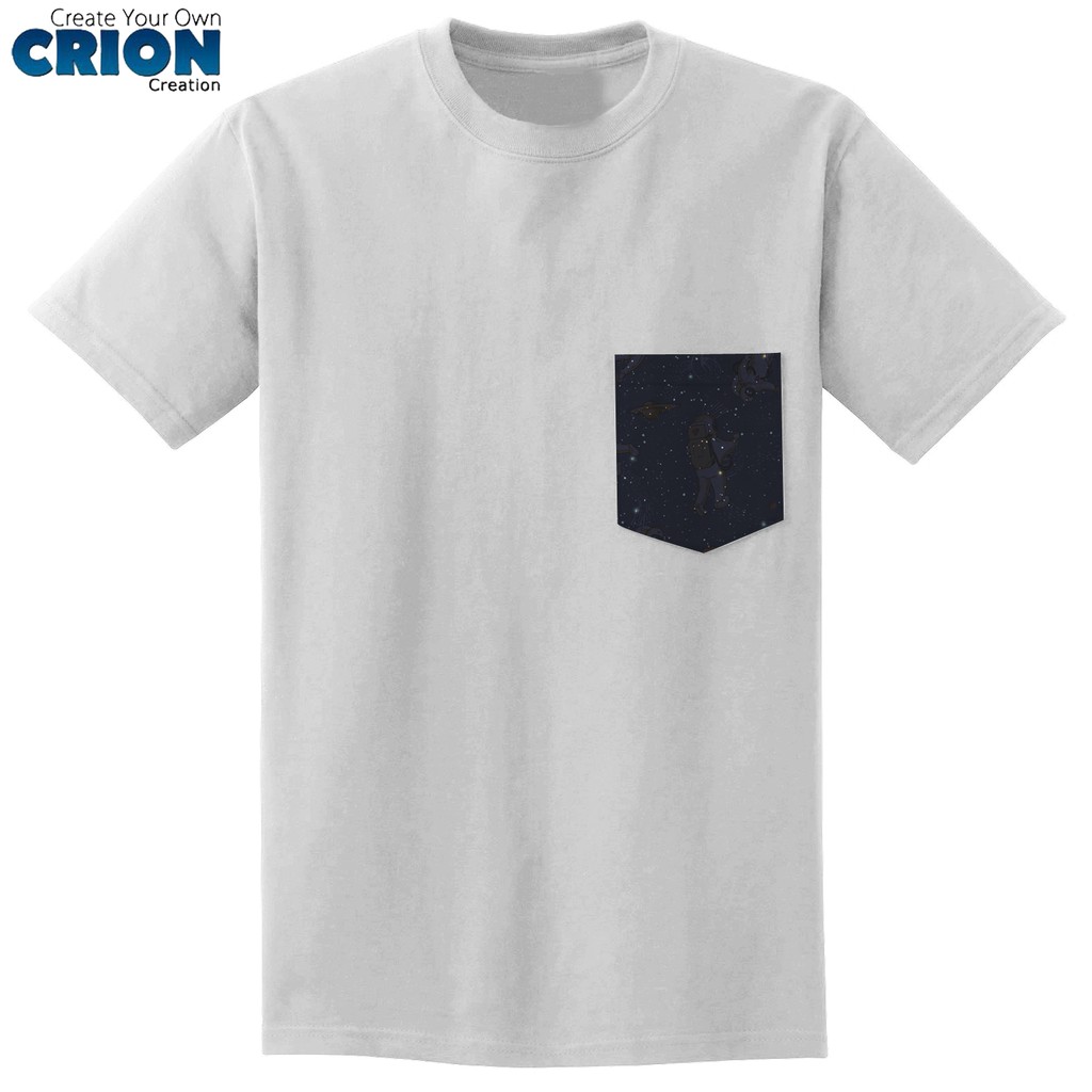 Kaos Space Astronaut Series dengan Kantong - By Crion