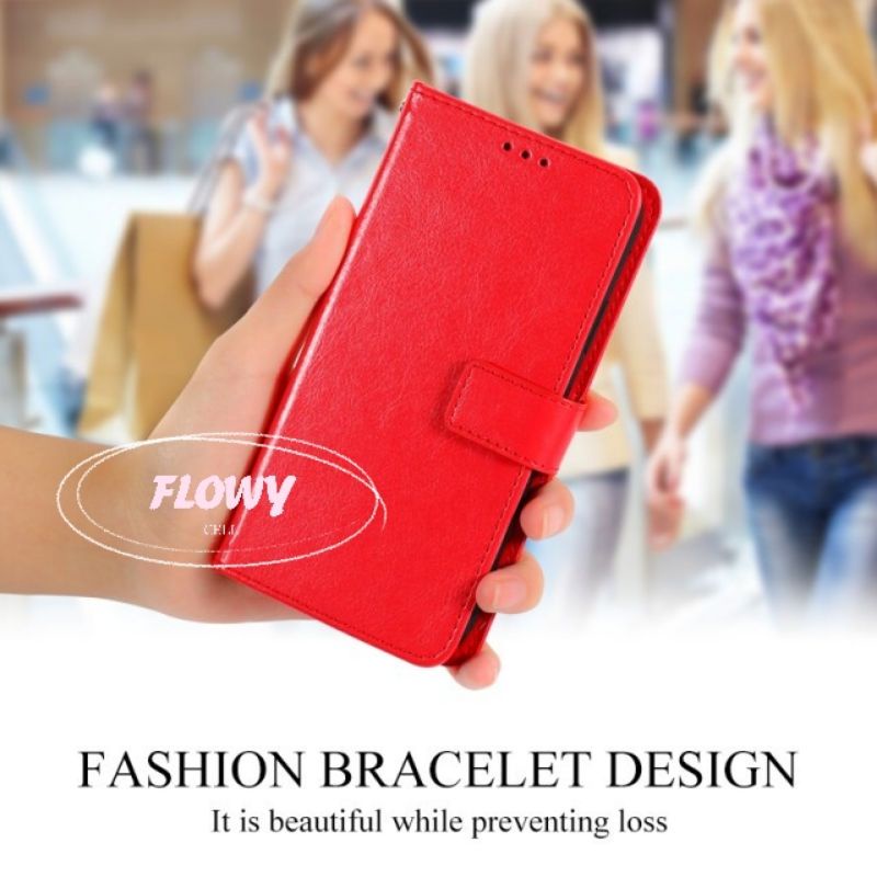 LEATHER CASE VIVO Y20 Y20S Y12S Y20SG Y20S G FLIP COVER SARUNG HP DOMPET KULIT WALLET