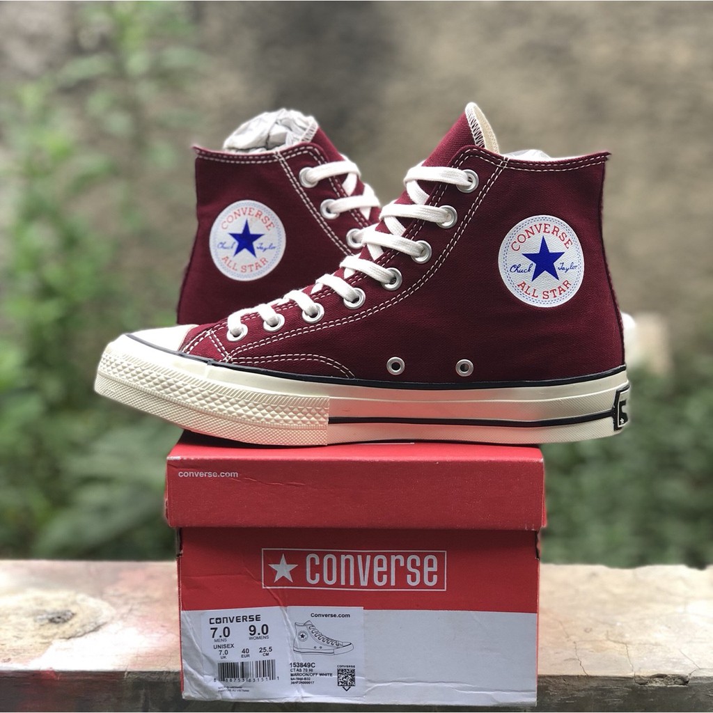 converse 70s maroon