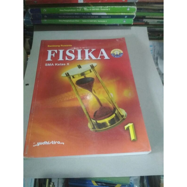 buku fisika SMA kelas 1-10 penerbit Yudhistira