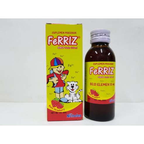 FERRIZ SYR 100ML PENAMBAH DARAH