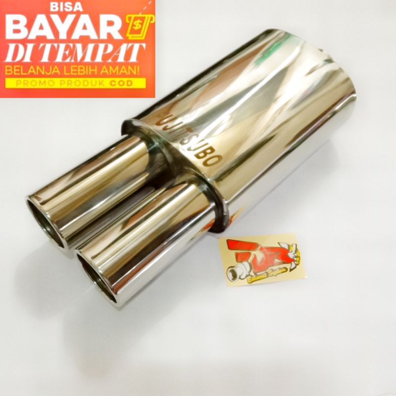 Knalpot Mobil FUJITSUBO CABANG STENLIS Yaris, Corolla, Brio, Jazz, Ayla Agya, Avanza, Accord, Civic
