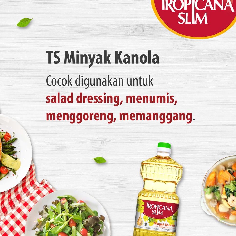 

֎ Twin Pack - Tropicana Slim Minyak Kanola 946ml - 100% Pure Canola Oil !