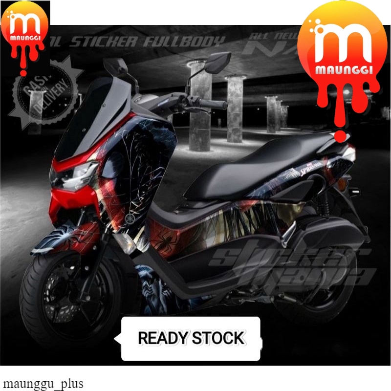 Decal new nmax 155 full body Striping all new nmax full motif Stiker nmax Sticker new nmax 155
